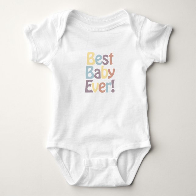 Body Meilleur T-shirt Baby Ever Baby (Devant)