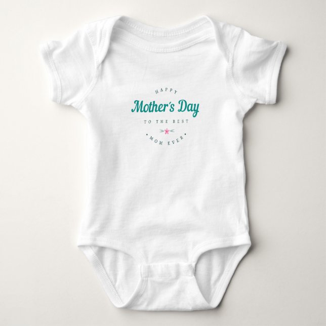 Body Meilleure maman Bonne fête des mères | Bodysuit (Devant)