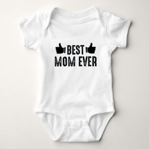 Body Meilleure Maman Du Monde Pouce en l'Air Cadeau Drô