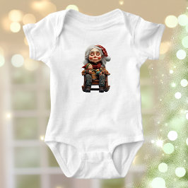 Body Mère Noël II Baby Bodysuit