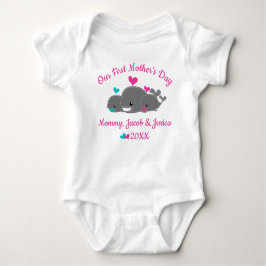 Body Mère Personnalisée De Twins Bébé Bodysuit