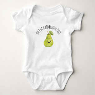 Body Merveilleuse Pair Girl Twin 1er bodysuit anniversa