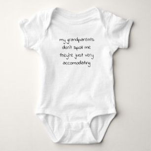 Body Mes grands-parents ne me gâtent pas le maillot de 