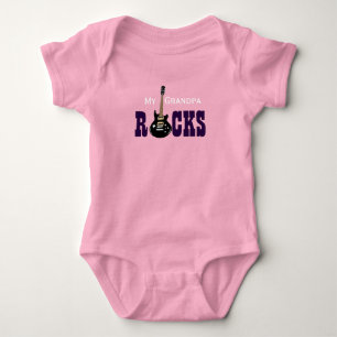 Body "Mes roches de grand-papa !" avec la guitare