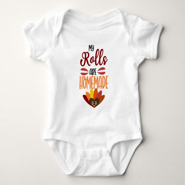 Body Mes Rouleaux Sont Faits Maison/Thanksgiving (Devant)