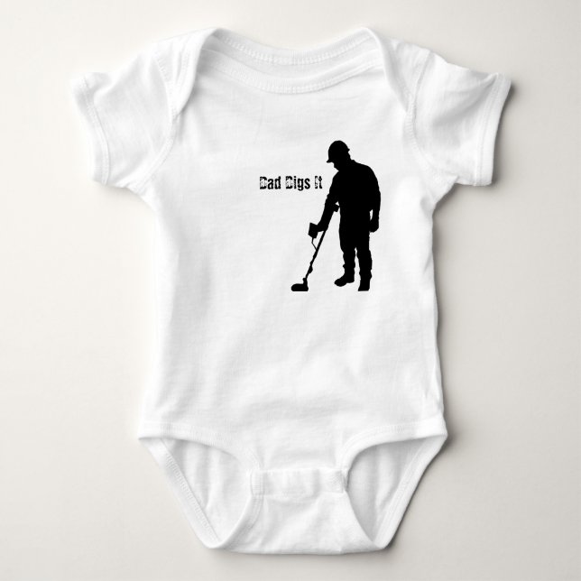 Body Métal détectant - le papa le creuse - la plante (Devant)