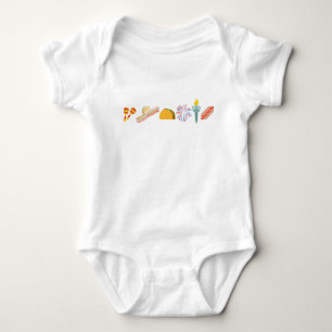 Body Mexicain Américain Baby One Piece