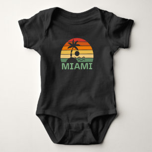 Body Miami Florida Vintage Palm Trees Summer Beach