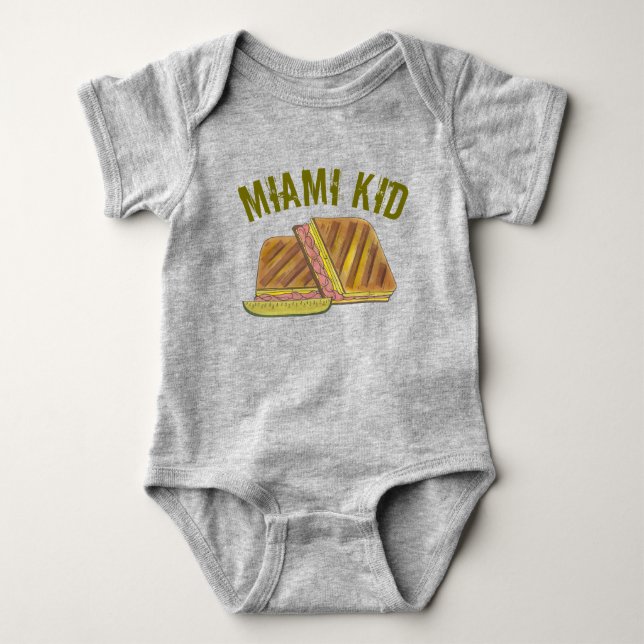 Body MIAMI KID Cubain Sandwich Ham Porc Fromage Suisse (Devant)