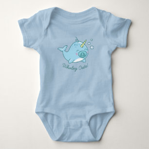 Body Mignon Baby Shower de Licorne de Mer Kawaii Balein