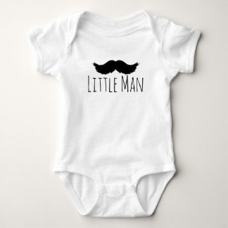 Body mignon hipster moustache petit homme