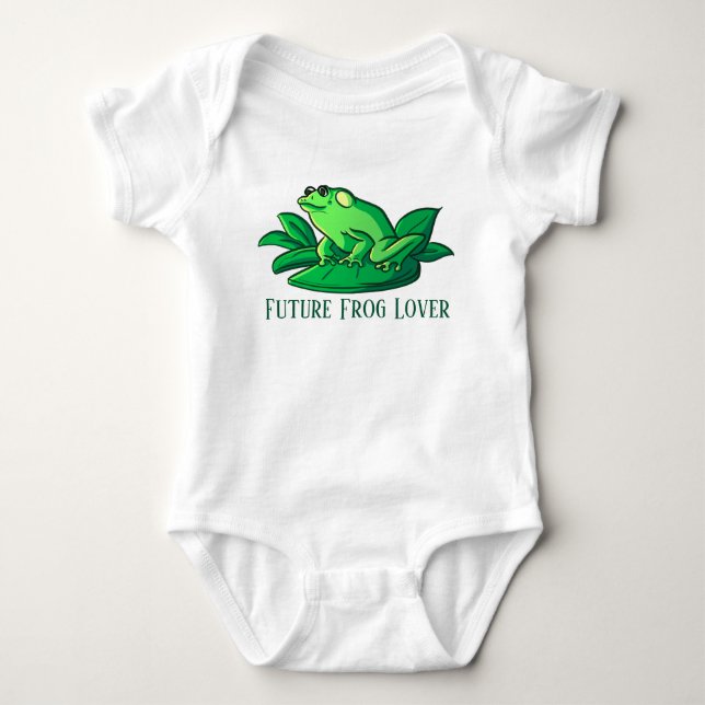 Body mignon onisexe futur amant grenouille ajouter du t (Devant)