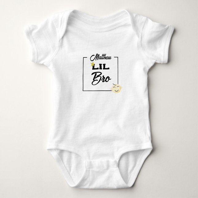 Body Mignon petit frère personnalisé (Devant)
