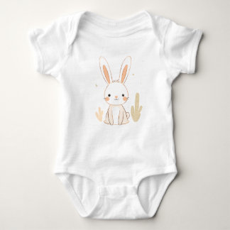 Body Mignonette Rabbit Bébé Jersey Bodysuit