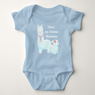 Body Mignonne amour lama maman ajouter message bodysuit