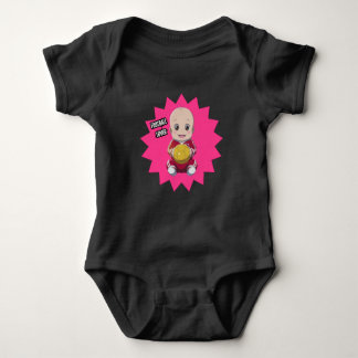 Body Mignonne bébé en tenue de footballeur T-shirt