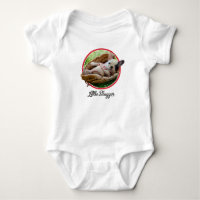 Mignonne chiot dans un Mitt de baseball