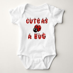 Body Mignonne comme un costume de bébé Bug LadyBug