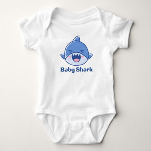 Body Mignonne costume pour bébé requin
