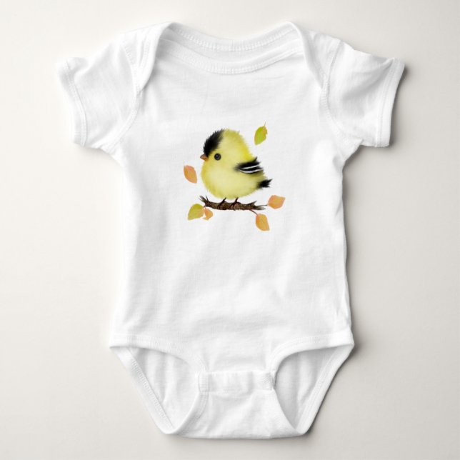 Body Mignonne Goldfinch Bodysuit pour bébé (Devant)
