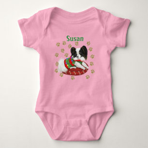 Body Mignonne Papillon Puppy Bodysuit bébé