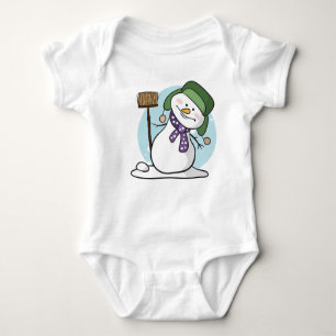 Body Mignonne Snowman Bodysuit bébé