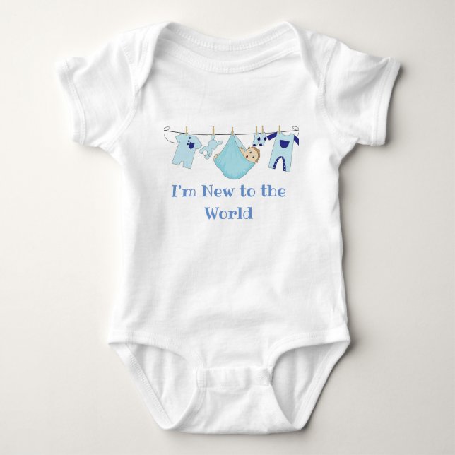 Body Mignons Bébé Jersey Bodycostume avec T-shirt (Devant)