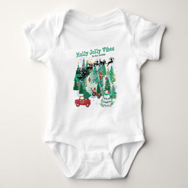 Body Mikitiez classique christmastree greenforest (Devant)