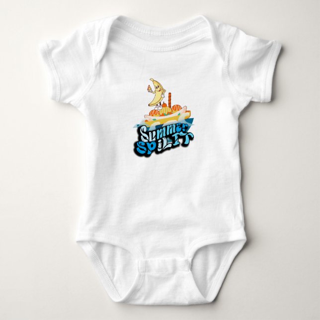 Body Mikitiez été windsurf bananasplie glace (Devant)