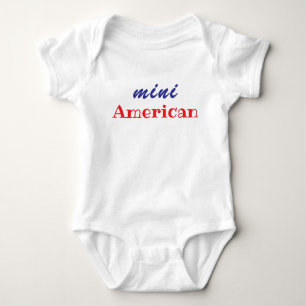 Body Mini Américain, Cadeau de Bébé Mignon, Fille, Garç