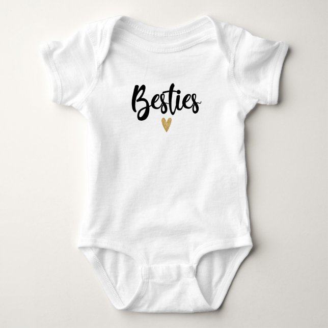 Body Mini-assortiment De Besties Script T-Shirt (Devant)