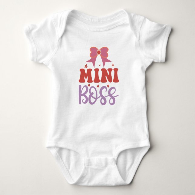 Body Mini Boss - Boy Boy Bodysuit (Devant)