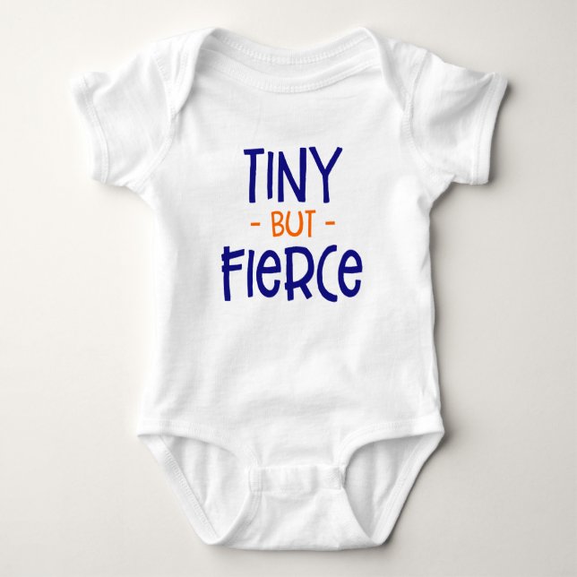Body Minuscule Mais Fierce Preemie. Bodysuit bébé (Devant)