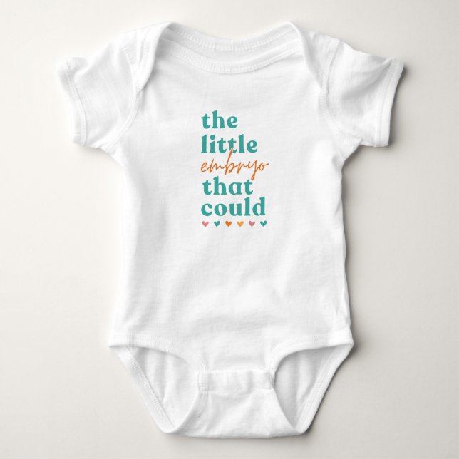 Body Miracle Baby Le Petit Embryo Qui Pourrait (Devant)