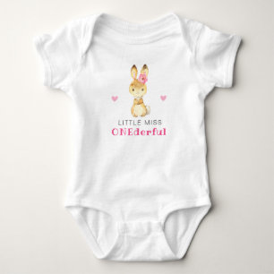 Body Miss Onederful Sweet Bunny Premier 1er anniversair