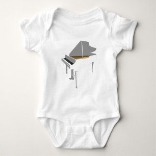 Body  Modèle 3D:Grand piano blanc :