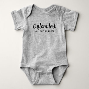 Body Modèle de nom de texte de calligraphie One-Pieces