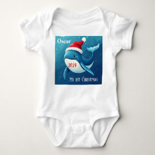 Body Mon 1er Noël, Cadeau Bébé Customisé Pour Noël,