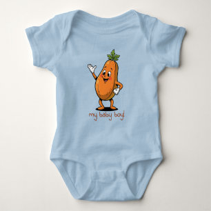Body Mon bébé garçon Papaye heureux