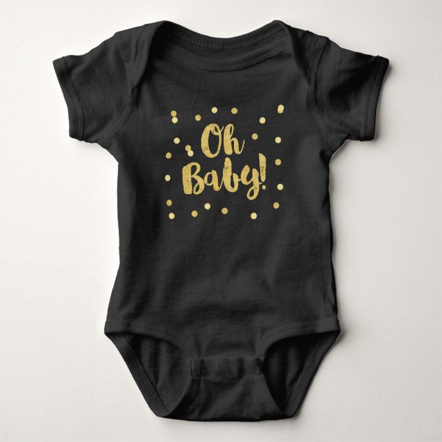 Body Mon bébé | Points Confetti Parties scintillant Gol (Devant)