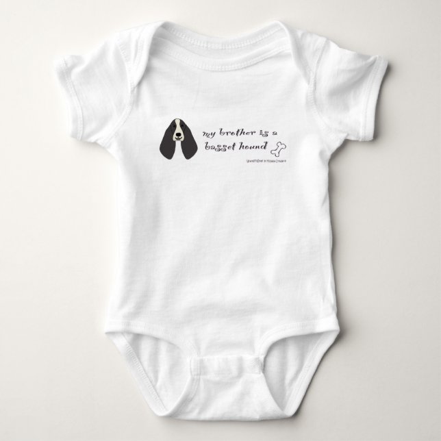 Body Mon frère est un Basset Hound (Devant)