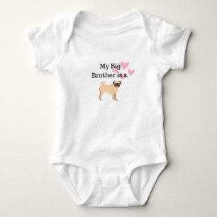 Body Mon grand frère est un T-shirt bébé Carlin