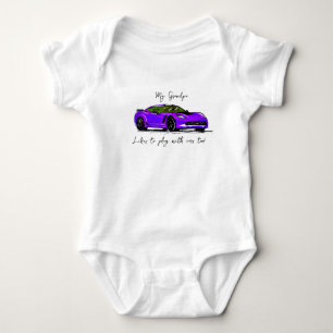 Body Mon grand-père aime jouer avec Corvettes C7 Purple