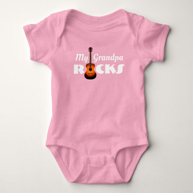 Body "Mon grand-père Rocks !" & Guitare acoustique  (Devant)