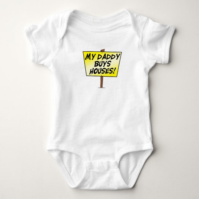 Body Mon papa achète des maisons Chemise (Devant)
