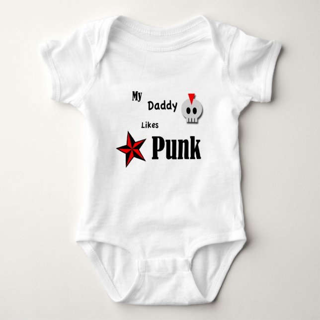 Body Mon papa aime le punk (Devant)