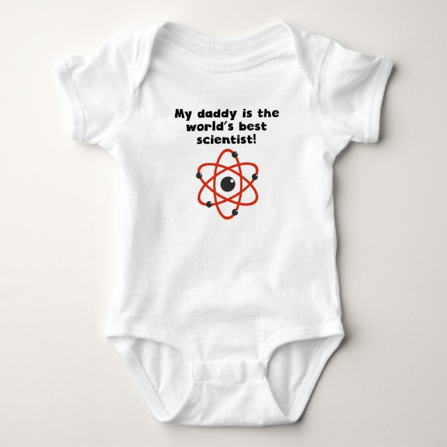 Body Mon papa est le meilleur scientifique du mot (Devant)