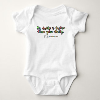 Body Mon papa est plus rapide que le vôtre plante