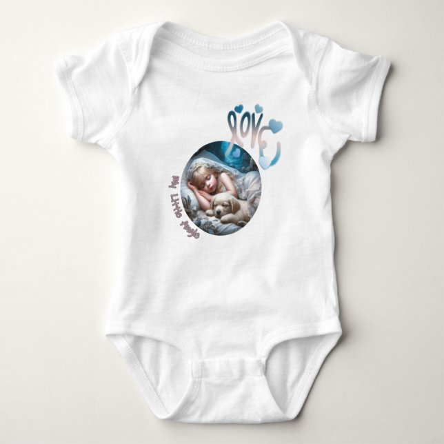 Body Mon Petit Ange Bébé Jersey Bodysuit (Devant)