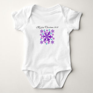 Body Mon premier flocon de neige de Noël Baby Onsie